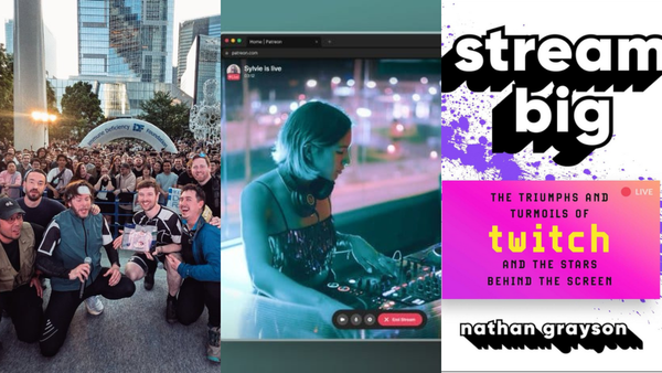 Newsletter: Livestream to Patreon, CDawgVA raised over $1 million, and a book about Twitch's growth and challenges